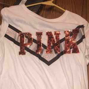 victorious secret pink shirt